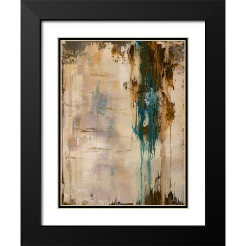Infinite Time I Black Modern Wood Framed Art Print with Double Matting by joy, Julie