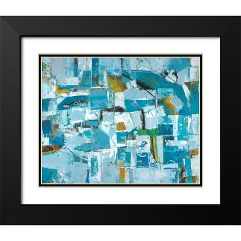 Our Dance III Black Modern Wood Framed Art Print with Double Matting by joy, Julie