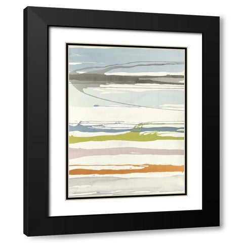 Watching for First Light Black Modern Wood Framed Art Print with Double Matting by Delamater, Rob