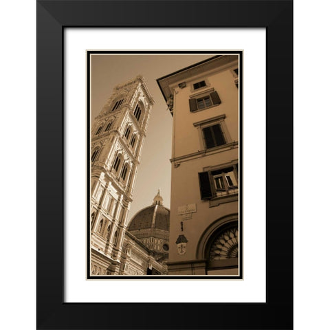 Architettura di Italia II Black Modern Wood Framed Art Print with Double Matting by Perkins, Greg