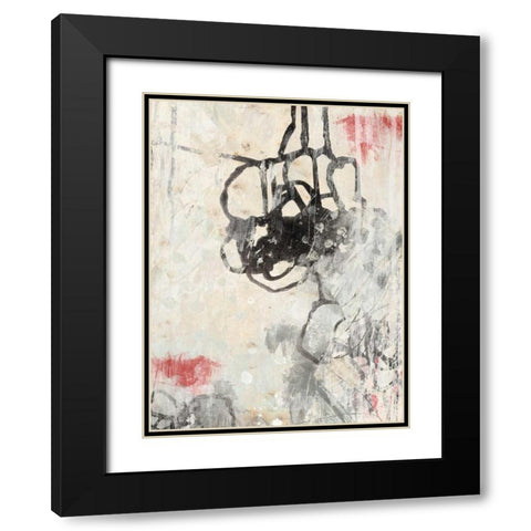 Surface Tension I Black Modern Wood Framed Art Print with Double Matting by Vess, June Erica