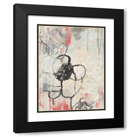 Surface Tension II Black Modern Wood Framed Art Print with Double Matting by Vess, June Erica