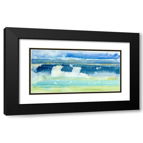 Gulf Shore I Black Modern Wood Framed Art Print with Double Matting by Ludwig, Alicia