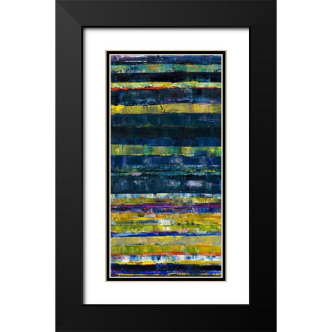 Light on Water I Black Modern Wood Framed Art Print with Double Matting by Fuchs, Jodi