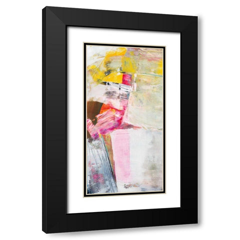 Relocation I Black Modern Wood Framed Art Print with Double Matting by Fuchs, Jodi