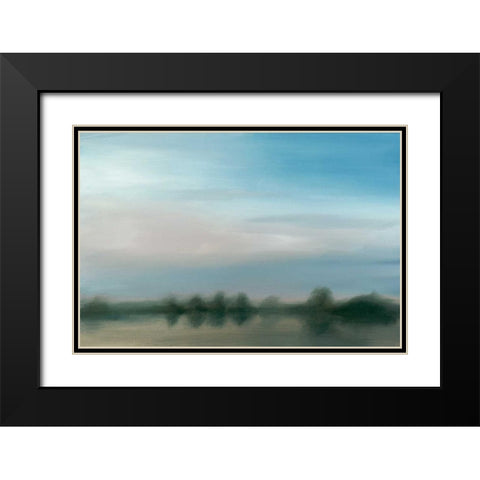 Moodscapes  I Black Modern Wood Framed Art Print with Double Matting by Harper, Ethan