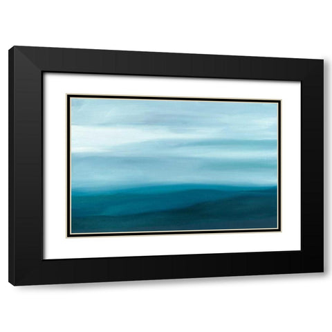 Moodscapes  II Black Modern Wood Framed Art Print with Double Matting by Harper, Ethan