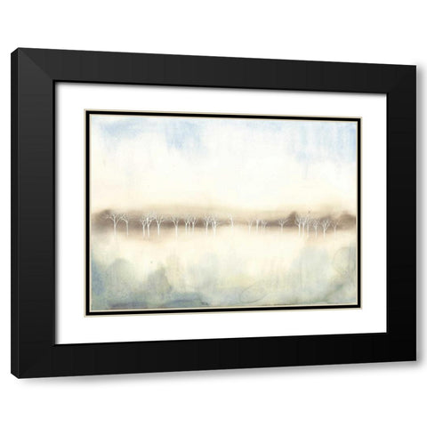 Mid Morning Mist II Black Modern Wood Framed Art Print with Double Matting by Popp, Grace