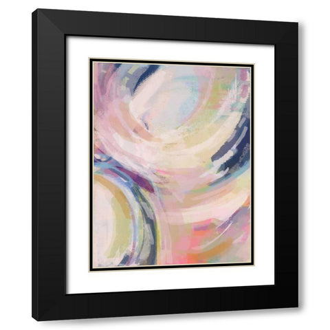 Rio Black Modern Wood Framed Art Print with Double Matting by Jerry, Allison
