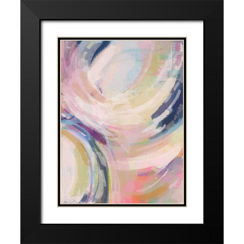 Rio Black Modern Wood Framed Art Print with Double Matting by Jerry, Allison