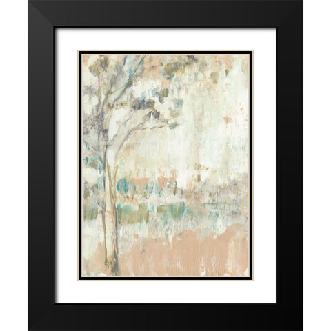 Ethereal Tree I Black Modern Wood Framed Art Print with Double Matting by Goldberger, Jennifer