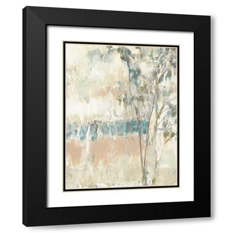 Ethereal Tree II Black Modern Wood Framed Art Print with Double Matting by Goldberger, Jennifer