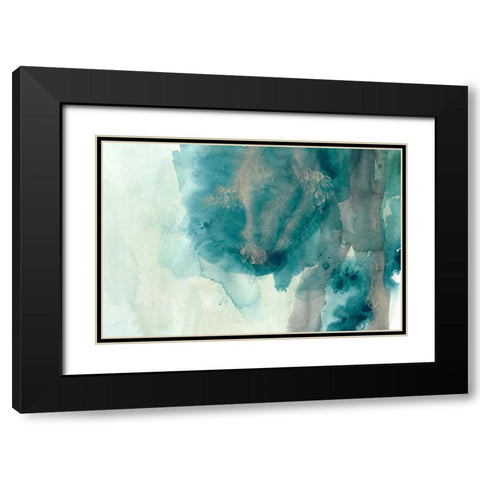 Hydro I Black Modern Wood Framed Art Print with Double Matting by Vess, June Erica