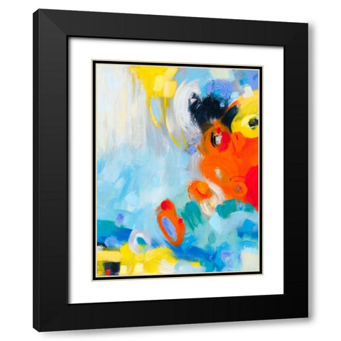 In the Loop IV Black Modern Wood Framed Art Print with Double Matting by Bothne, Janet
