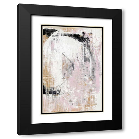 Washed Secrets Black Modern Wood Framed Art Print with Double Matting by Ashley, Erin