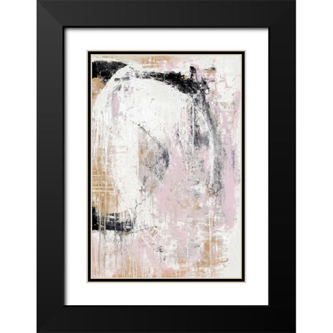 Washed Secrets Black Modern Wood Framed Art Print with Double Matting by Ashley, Erin