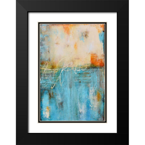 Forgotten Password Black Modern Wood Framed Art Print with Double Matting by Ashley, Erin