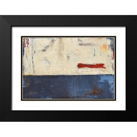 Label 1267 Black Modern Wood Framed Art Print with Double Matting by Ashley, Erin