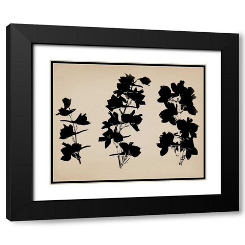 Beauty of a Friend II Black Modern Wood Framed Art Print with Double Matting by Jorgensen, Jennifer