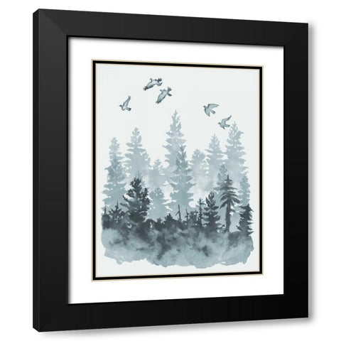 Sierra Vista I Black Modern Wood Framed Art Print with Double Matting by McCavitt, Naomi