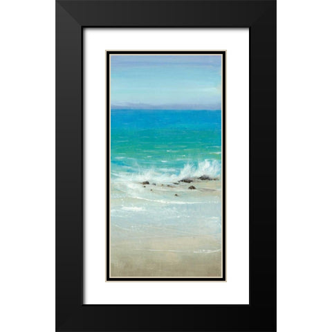 Salt Spray I Black Modern Wood Framed Art Print with Double Matting by OToole, Tim