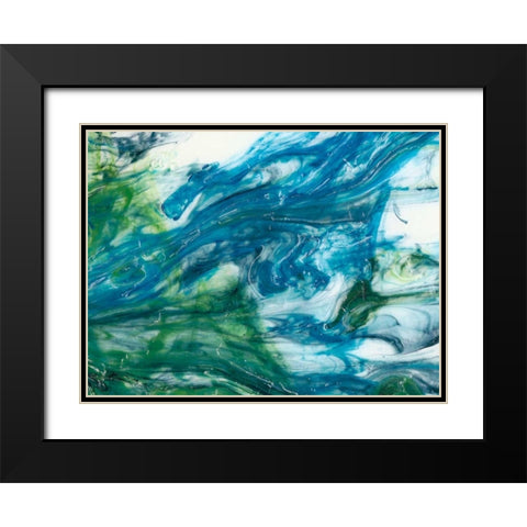 Tidal Sweep I Black Modern Wood Framed Art Print with Double Matting by Chandler, Sharon