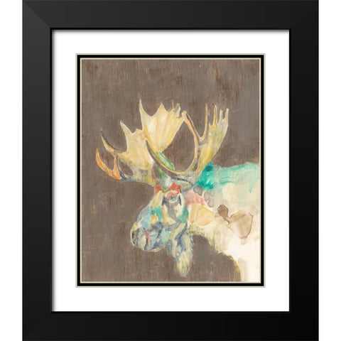 Rustic Wildlife IV Black Modern Wood Framed Art Print with Double Matting by Goldberger, Jennifer