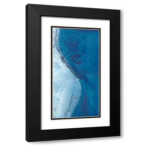 Undercurrent I Black Modern Wood Framed Art Print with Double Matting by Zarris, Chariklia