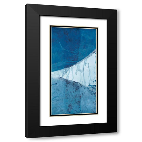 Undercurrent II Black Modern Wood Framed Art Print with Double Matting by Zarris, Chariklia