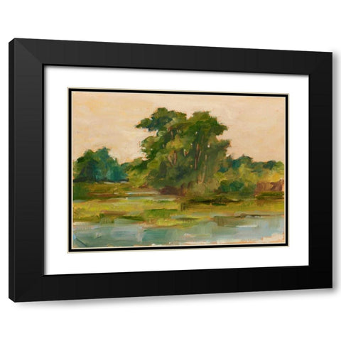Changing Sunlight I Black Modern Wood Framed Art Print with Double Matting by Harper, Ethan