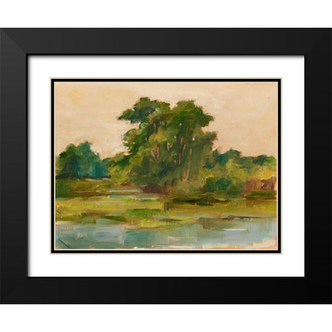 Changing Sunlight I Black Modern Wood Framed Art Print with Double Matting by Harper, Ethan