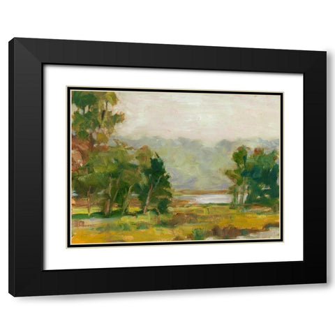 Changing Sunlight II Black Modern Wood Framed Art Print with Double Matting by Harper, Ethan