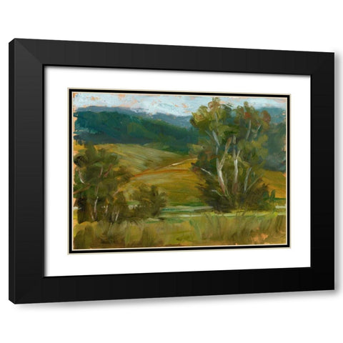 Changing Sunlight IV Black Modern Wood Framed Art Print with Double Matting by Harper, Ethan