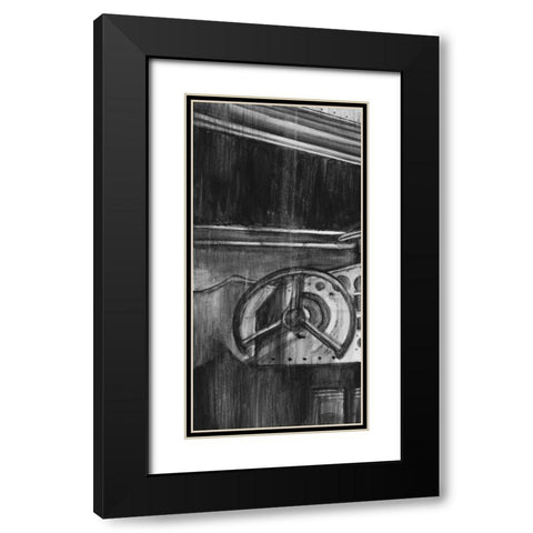 Vintage Cockpit I Black Modern Wood Framed Art Print with Double Matting by Harper, Ethan