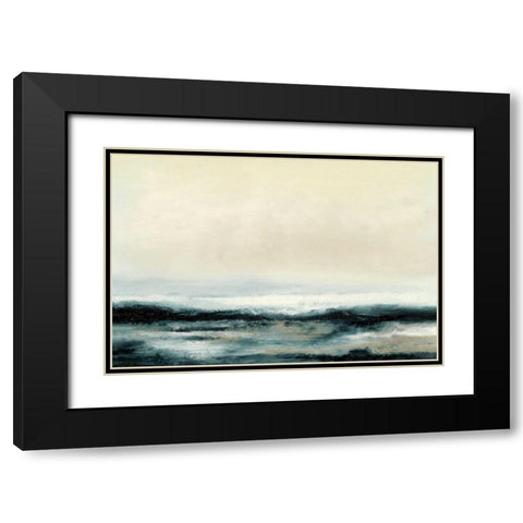Ocean Tide II Black Modern Wood Framed Art Print with Double Matting by Gordon, Sharon