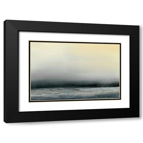 Ocean Tide IV Black Modern Wood Framed Art Print with Double Matting by Gordon, Sharon