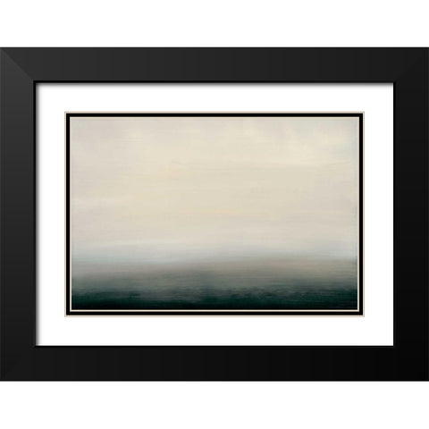 Ocean Tide VIII Black Modern Wood Framed Art Print with Double Matting by Gordon, Sharon