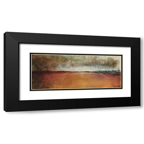 Reflect Black Modern Wood Framed Art Print with Double Matting by Gordon, Sharon