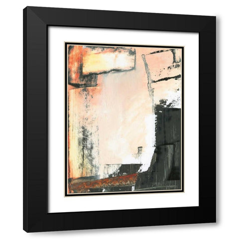 Avenue I Black Modern Wood Framed Art Print with Double Matting by Gordon, Sharon