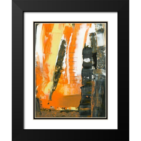 Avenue IV Black Modern Wood Framed Art Print with Double Matting by Gordon, Sharon