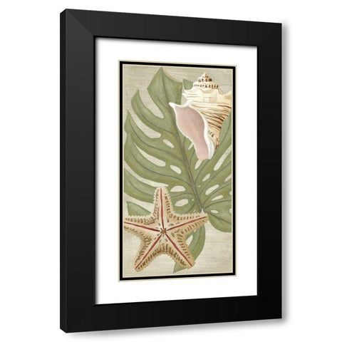 Palm Beach III Black Modern Wood Framed Art Print with Double Matting by Vess, June Erica