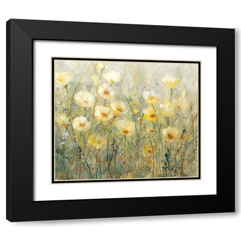 Summer in Bloom I Black Modern Wood Framed Art Print with Double Matting by OToole, Tim