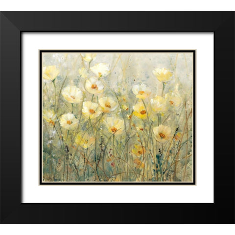 Summer in Bloom I Black Modern Wood Framed Art Print with Double Matting by OToole, Tim
