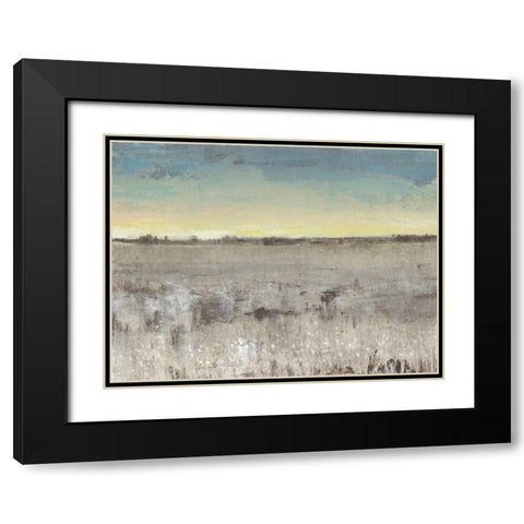 Atmosphere II Black Modern Wood Framed Art Print with Double Matting by OToole, Tim