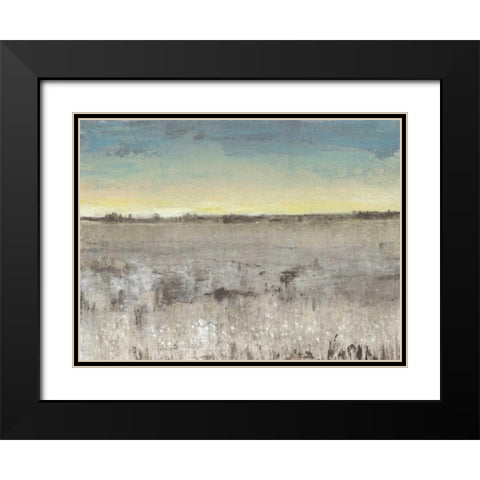 Atmosphere II Black Modern Wood Framed Art Print with Double Matting by OToole, Tim