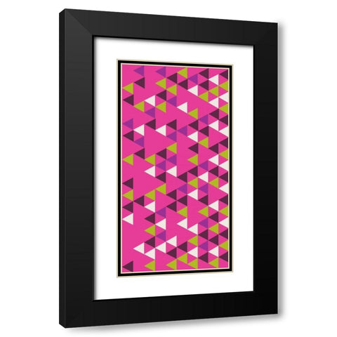 Bunting I Black Modern Wood Framed Art Print with Double Matting by Ketchum, Nicole