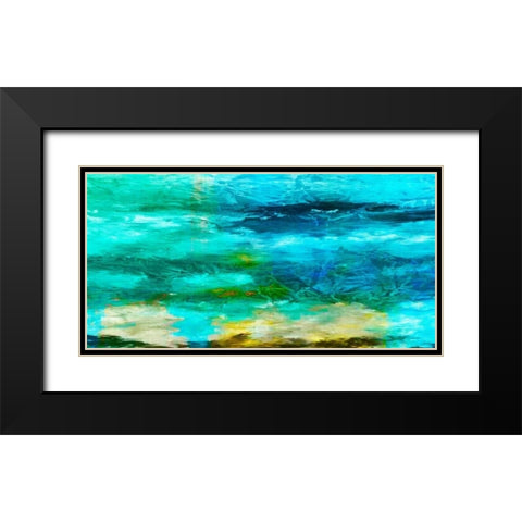 Tantra I Black Modern Wood Framed Art Print with Double Matting by Butler, John