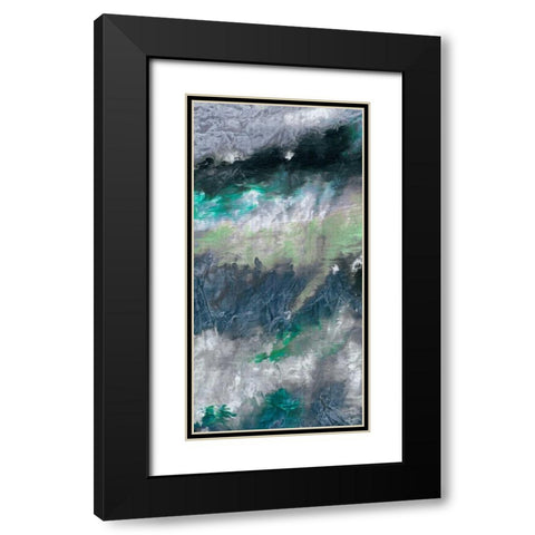 Gravity II Black Modern Wood Framed Art Print with Double Matting by Butler, John