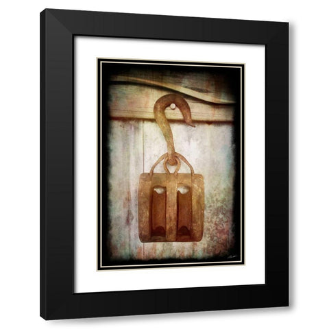 Block and Tackle II Black Modern Wood Framed Art Print with Double Matting by Butler, John
