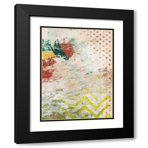 Signboard Signals I Black Modern Wood Framed Art Print with Double Matting by Vess, June Erica
